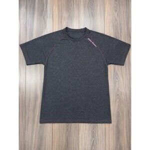 Dairy Queen Employee Performance Shirt Medium Gray DQ Uniform Work Tee